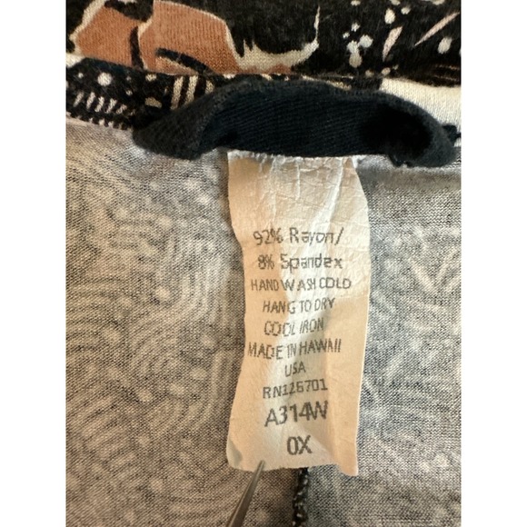 Always A.Line Top Womens OX Cold Shoulder Style Stretchy Plus‎ - Picture 7 of 8